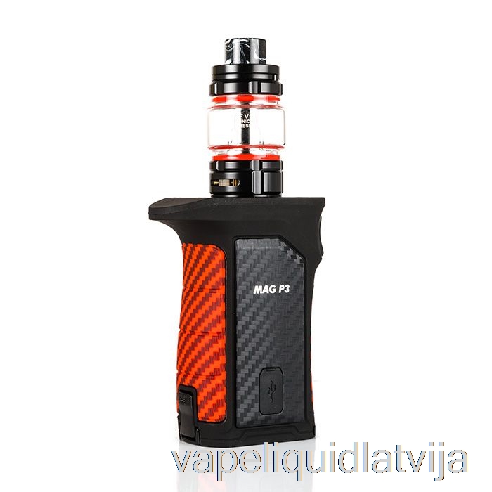 Smok Mag P3 230w & Tfv16 Sākuma Komplekts Melns/sarkans Vape šķidrums